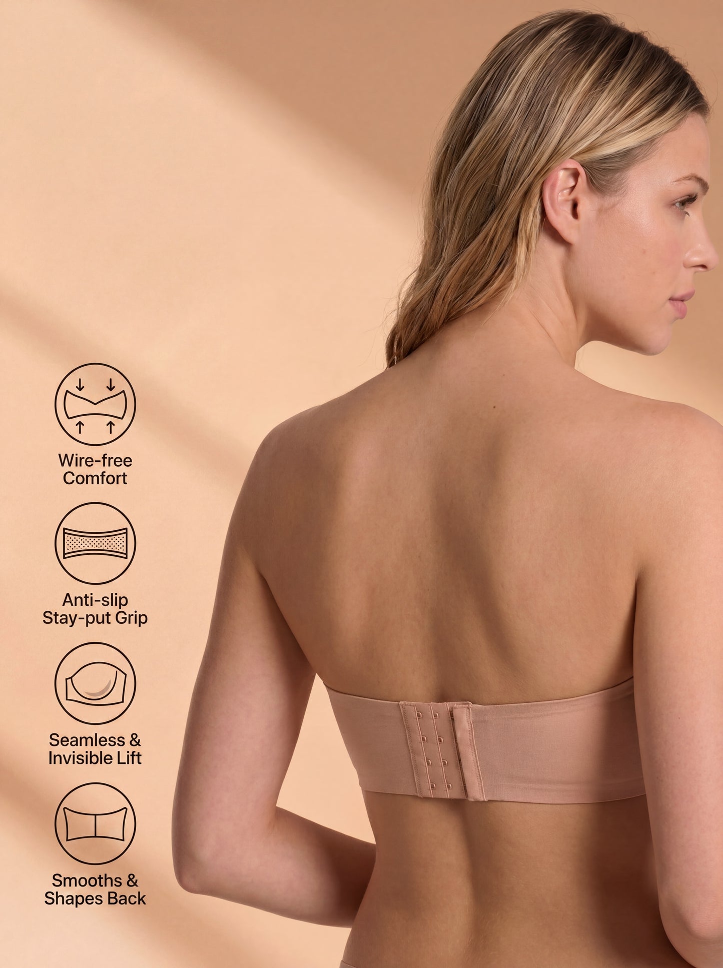 Bandeau Strapless Bra